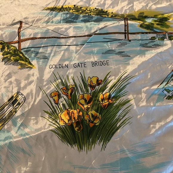 Vintage SAN FRANCISCO Souvenir Scarf - Picture 11 of 14